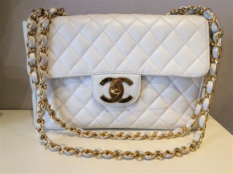 borsa chanel bianca|moda Chanel borse.